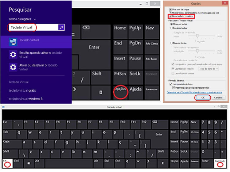 formatar teclado do notebook desconfigurado